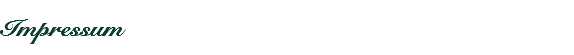 &nbsp;Impressum